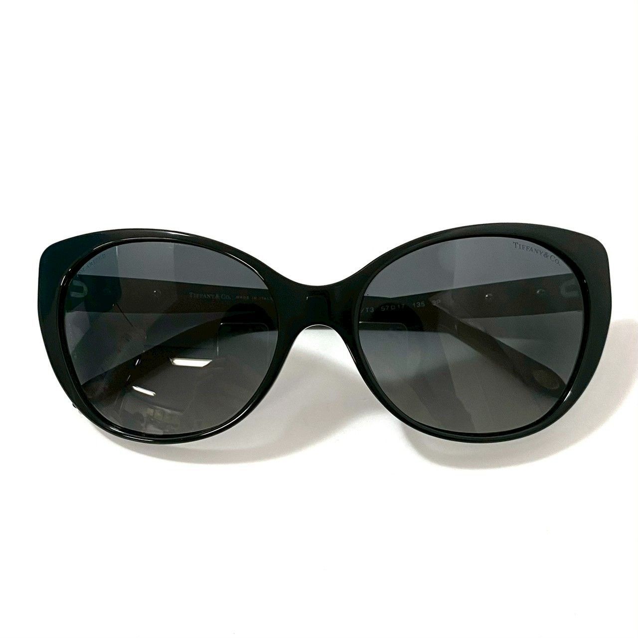 SU TIFFANY-Co. アイウェア サングラス TF 4099-H 8001 T 3 57 17 135 P ブラック 黒 ティファニー SU-688