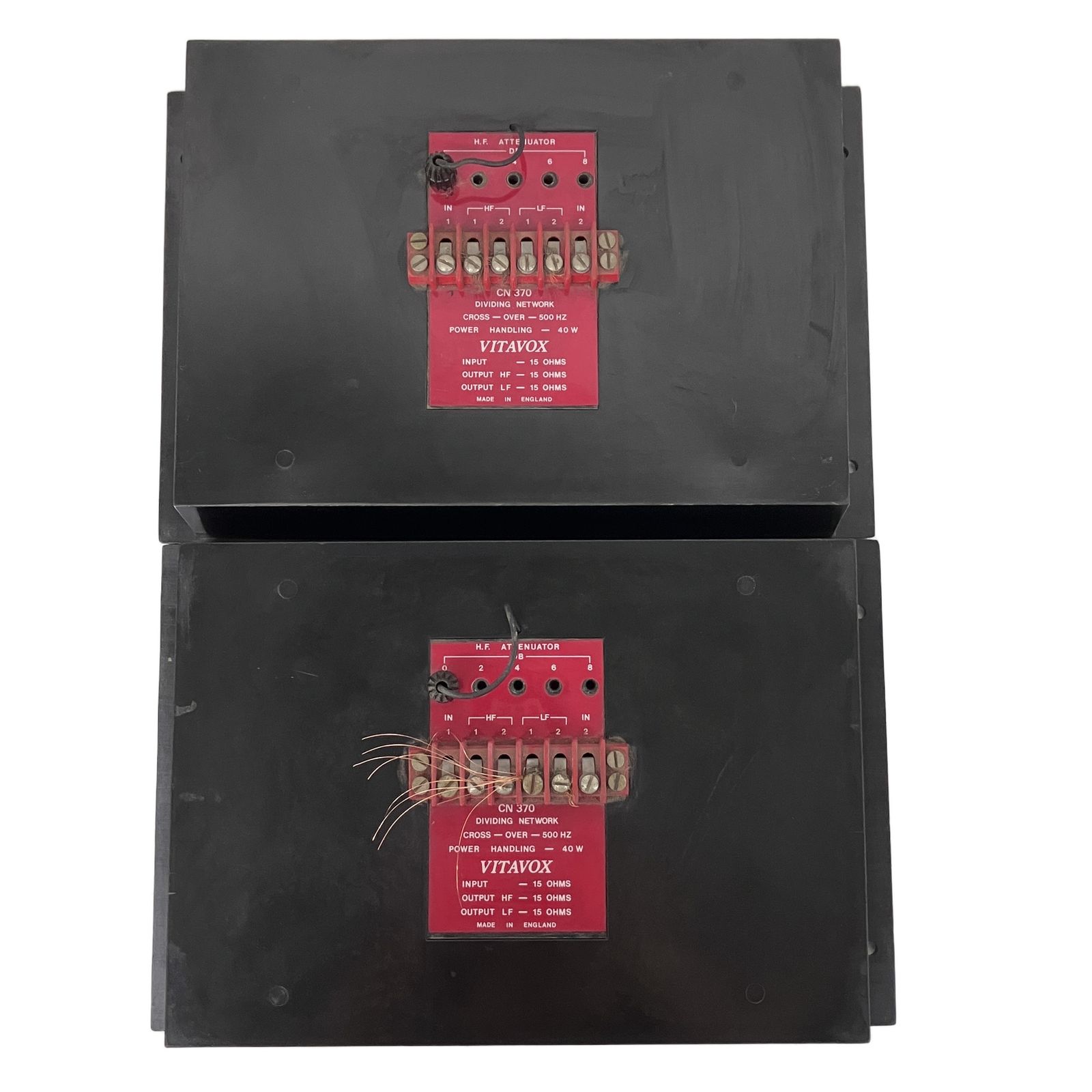 VITAVOX CN370 ネットワーク ペア 2個 クロスオーバー 500Hz
