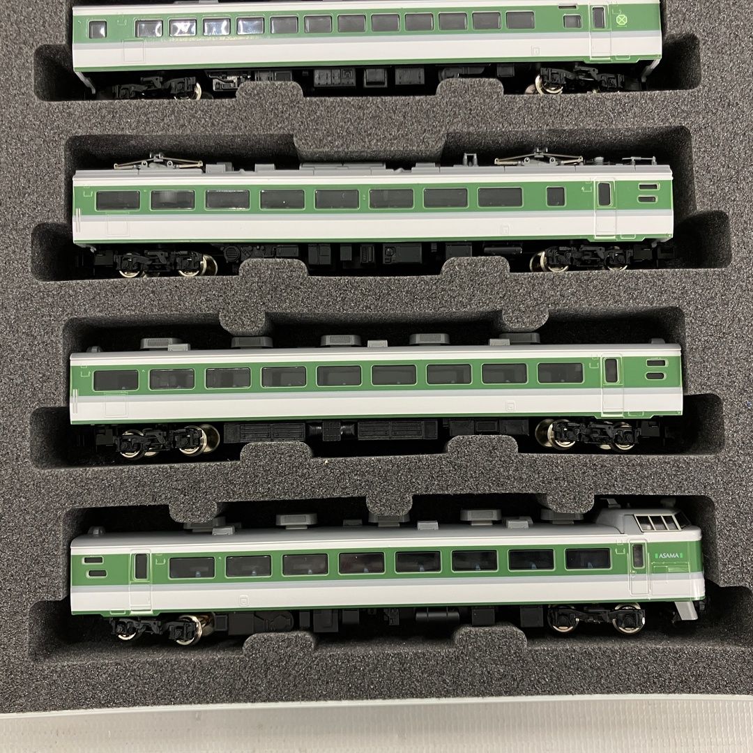 【新品】あさま４８９系　５両基本＋増結２両セット JR 489系特急電車（あさま）基本セット｜製品情報｜製品検索｜鉄道模型