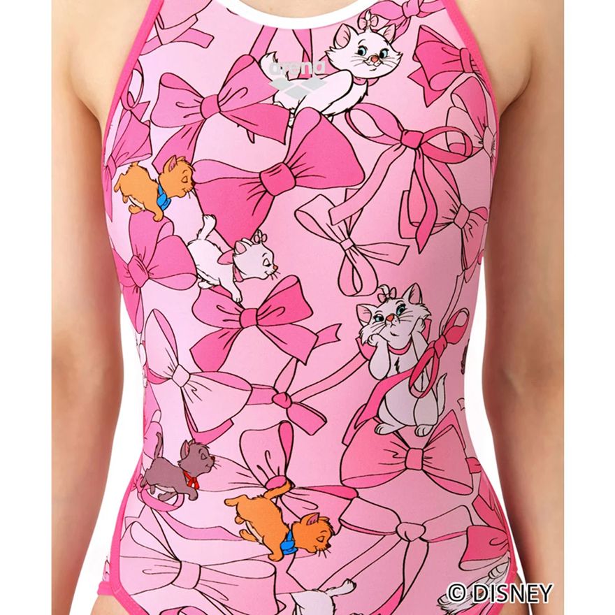 arena アリーナ AS6SWM54G DISNEY おしゃれキャット タフスーツ 練習用