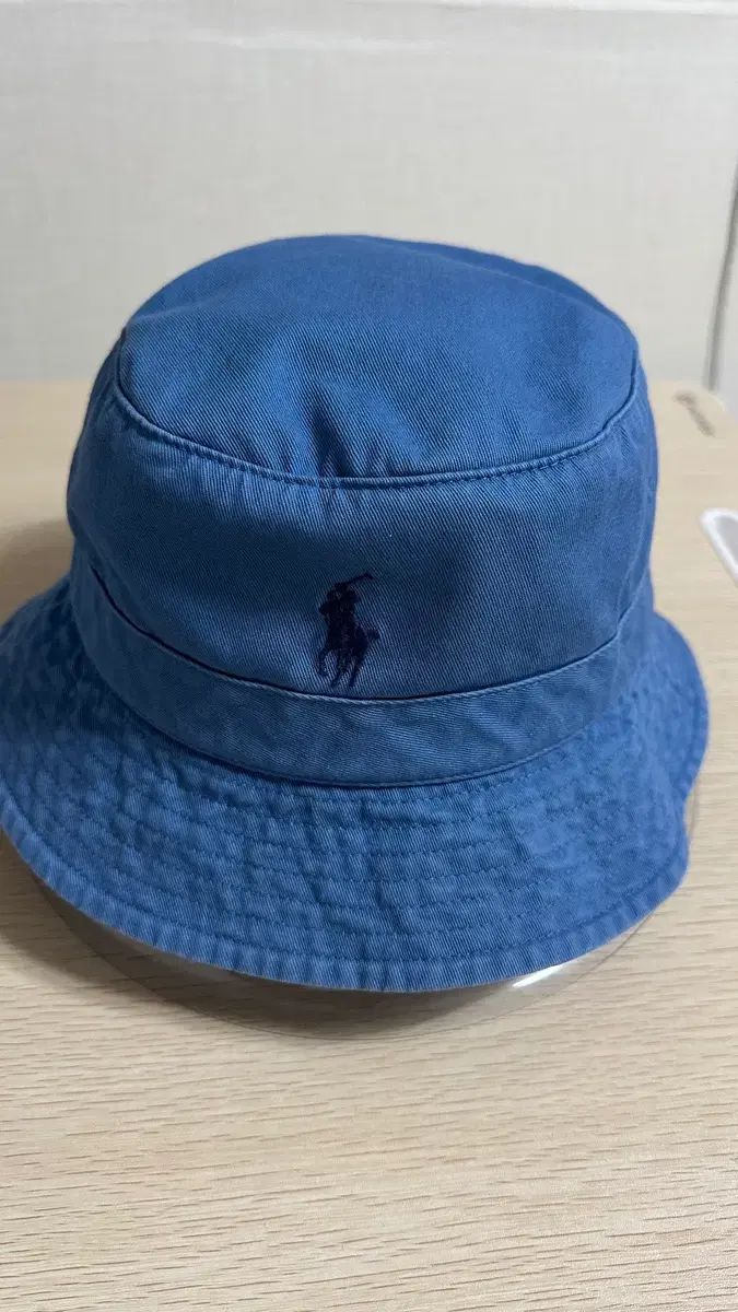 ポロラルフローレン バケットハット L|XL 青