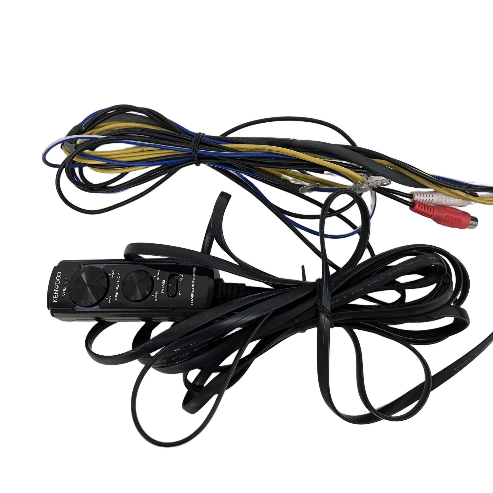 KENWOOD KSC-SW11 ウーファー 配線付き KENWOOD KSC-SW11 チューンアップ サブ ウーファー アンプ内蔵 カー