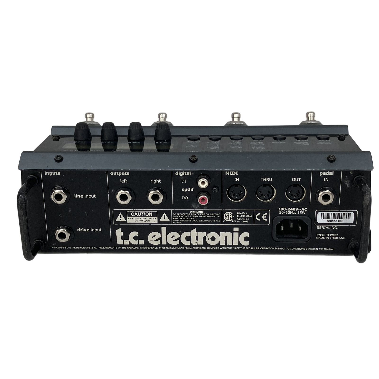 TC ELECTRONIC TFW002 NOVA SYSTEM ノヴァシステム マルチエフェクター