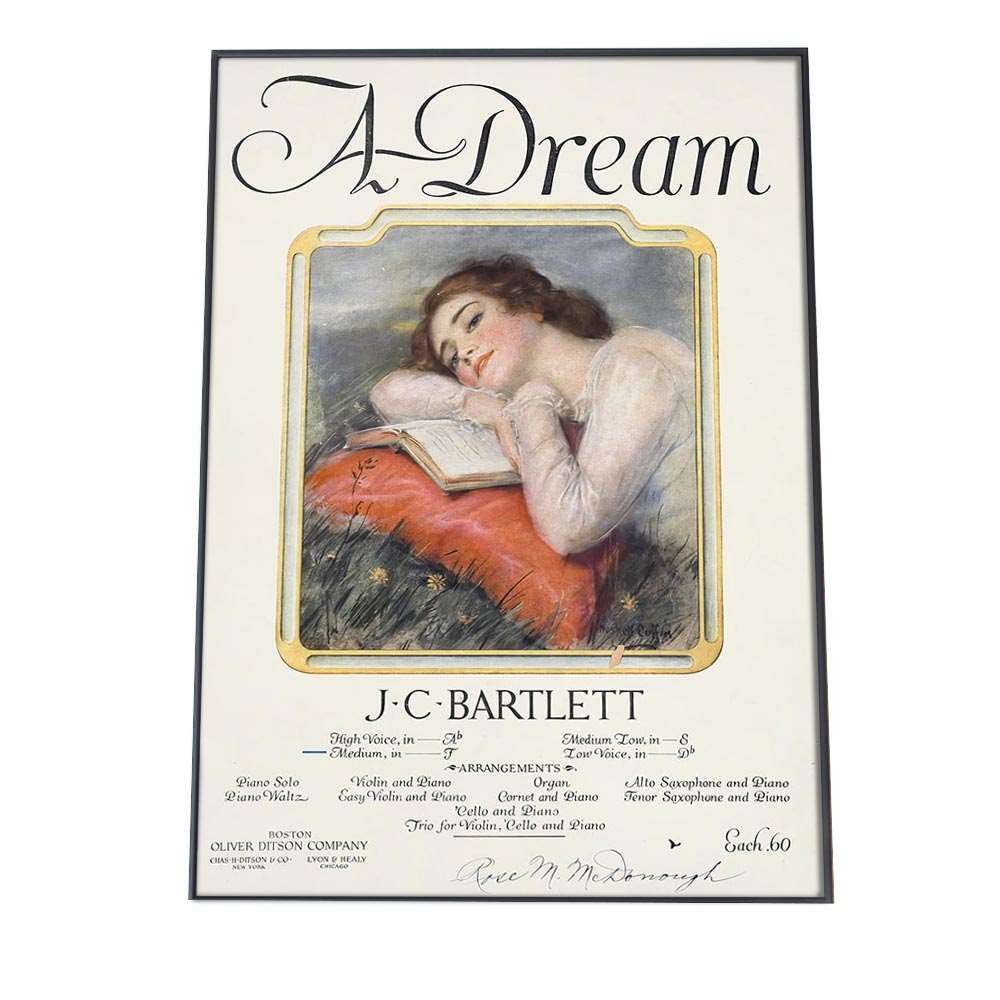 A 約59 x 84 cm bn-poster-978 超レトロ ポスター フレーム付き クラシック 古紙風 アートプリント インテリア 家具 レトロテイスト 古い