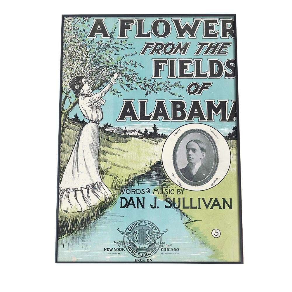 A 約59 x 84 cm bn-poster-979 超レトロ ポスター フレーム付き クラシック 古紙風 アートプリント インテリア 家具 レトロテイスト 古い