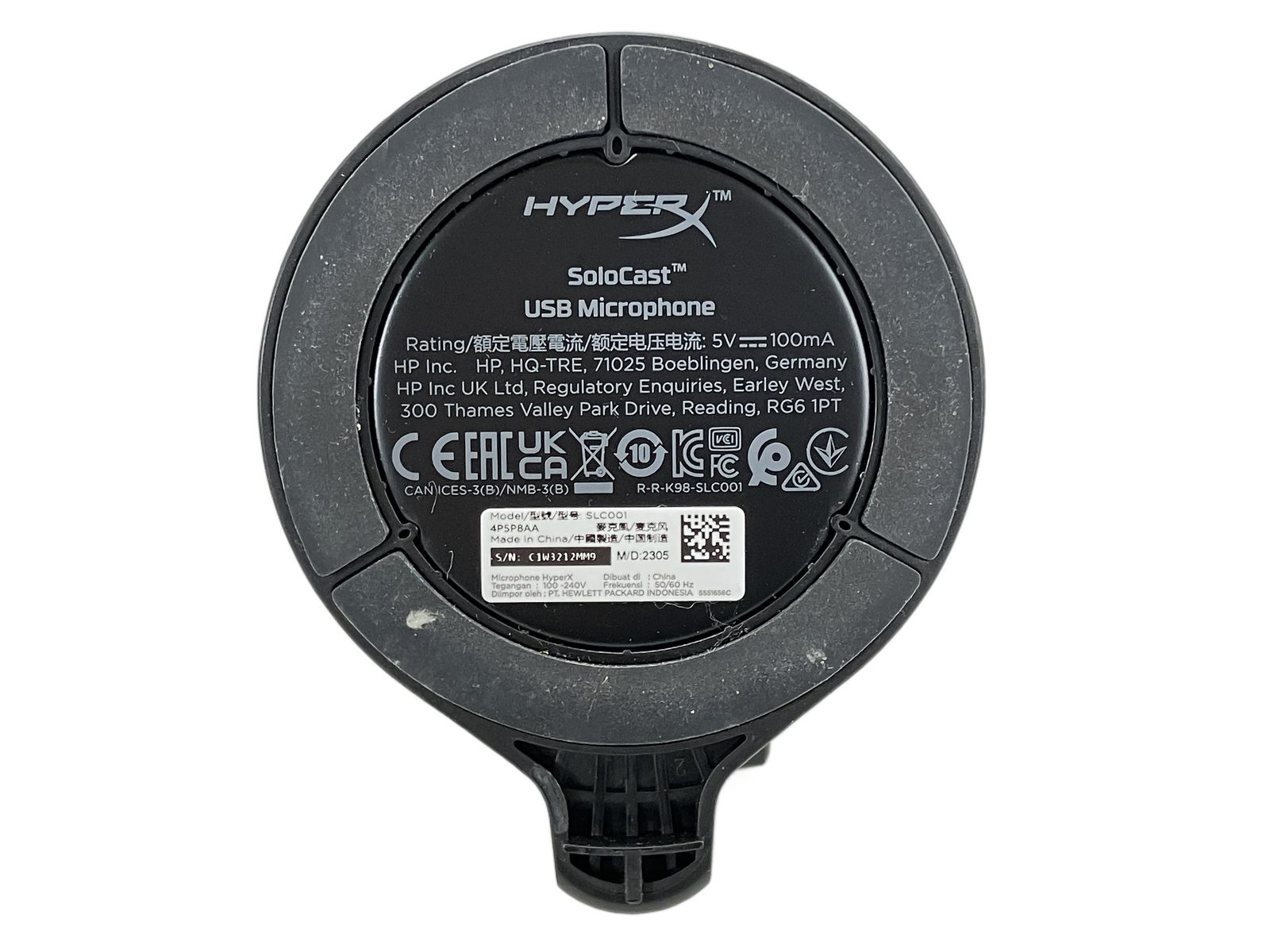 HyperX SoloCast SLC 001 USBマイク その他 オーディオ機器 テレビ オーディオ カメラ
