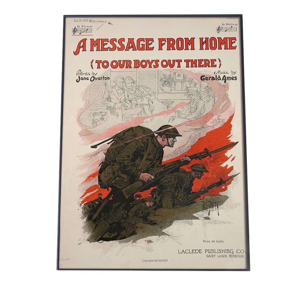 A 約42 x 59 cm bn-poster-987 超レトロ ポスター フレーム付き クラシック 古紙風 アートプリント インテリア オールド家具 レトロテイスト 古い