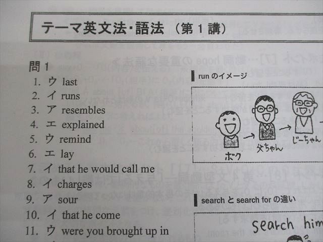 河合塾 テーマ英文法・語法 2024 夏期 成川博康 015m0D 河合塾 英語 テーマ英文法・語法 テキスト 2024 夏期 成川博康 013m0D