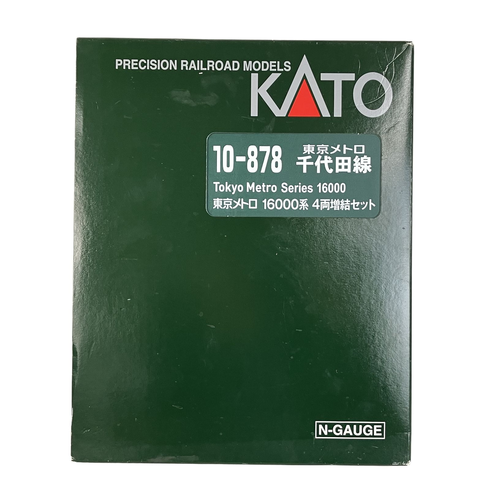 KATO 10-878 東京メトロ 千代田線 16000系 4両 増結セット 鉄道模型 N