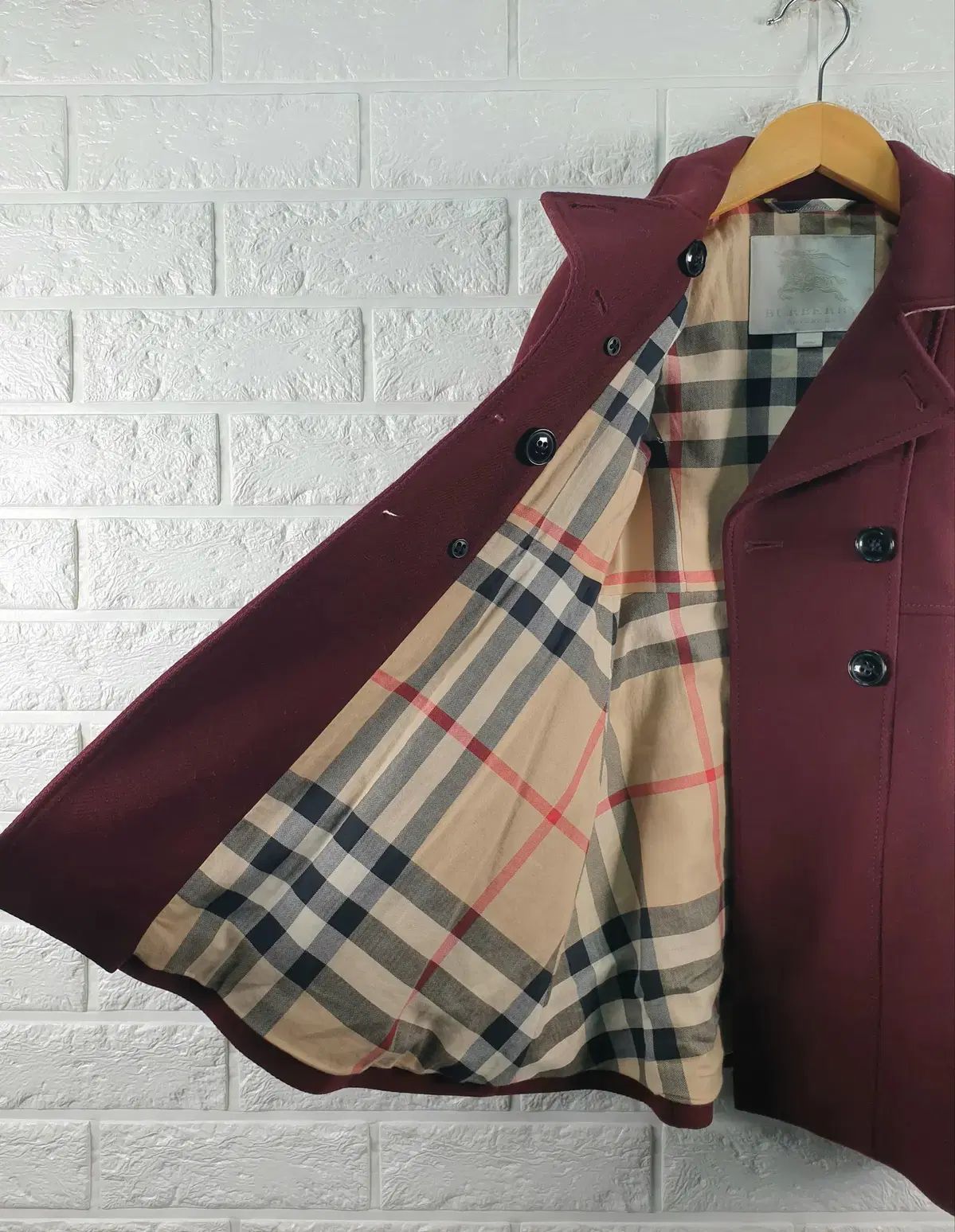 バーバリー子供 ウール