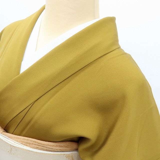 百華❀Y4145◇蘇州刺繡 染め三つ紋 手縫い仕立て 正絹 訪問着 着物