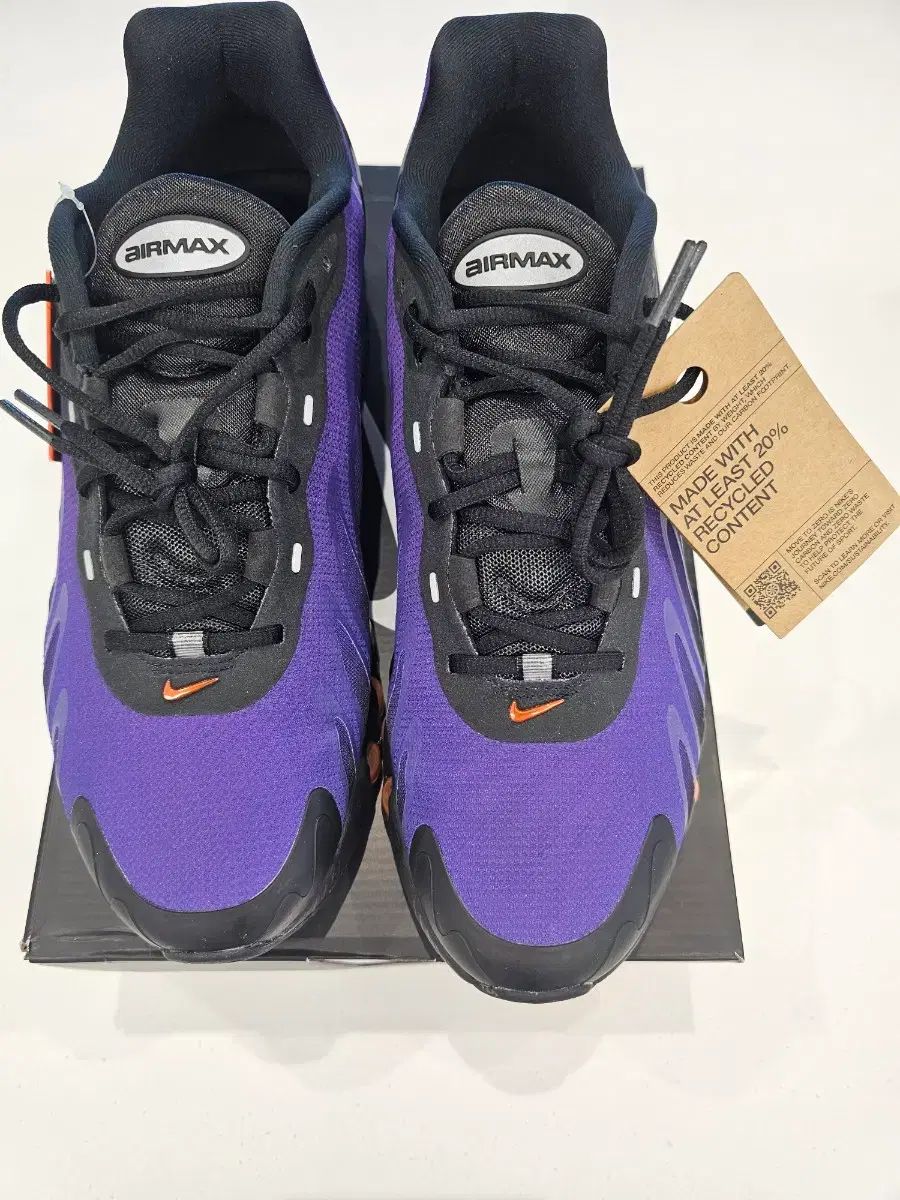 ナイキ エアマックス DN8 ブラック/パープル 285mm 新品 - メルカリ