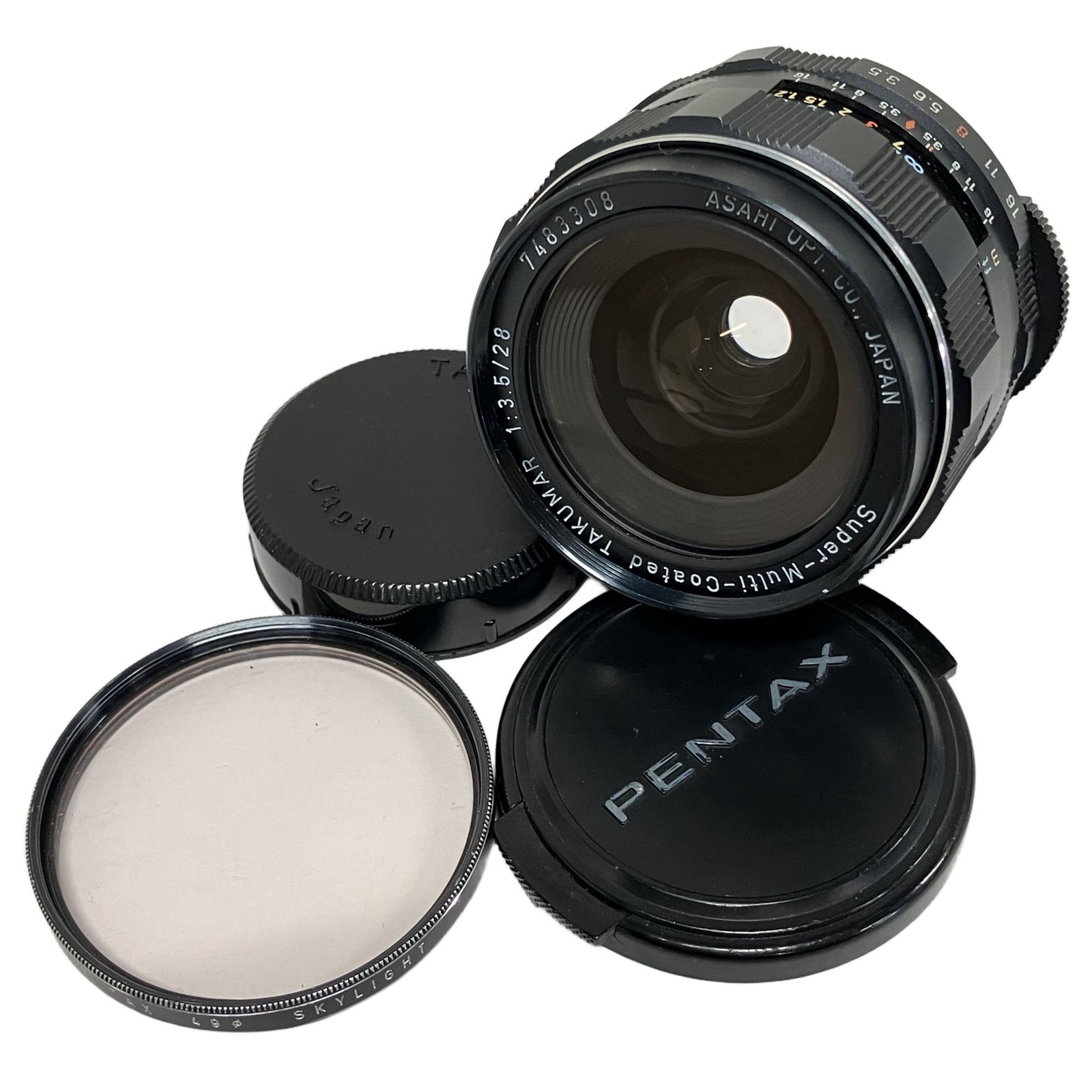 Asahi Pentax 一眼レフ Takumarレンズセット　ジャンク PENTAX ペンタックス Super-Multi-Coated TAKUMAR 3.5 28mm カメラ