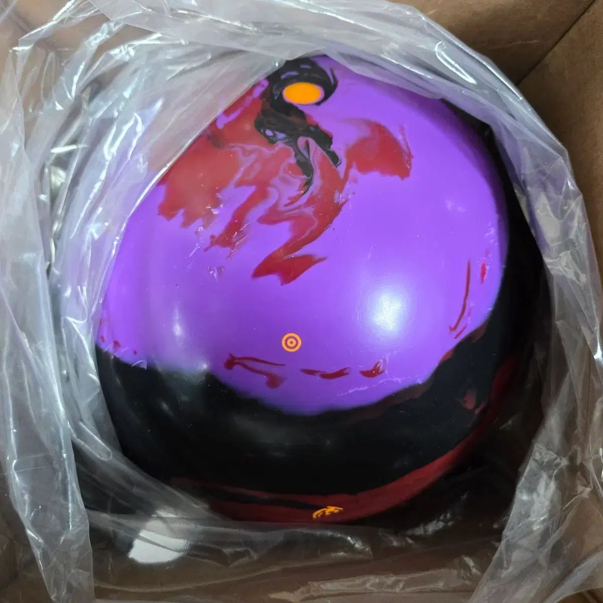 14パウンド 球 エリート パンサー スカーレット オーキッド ブラック ボーリング