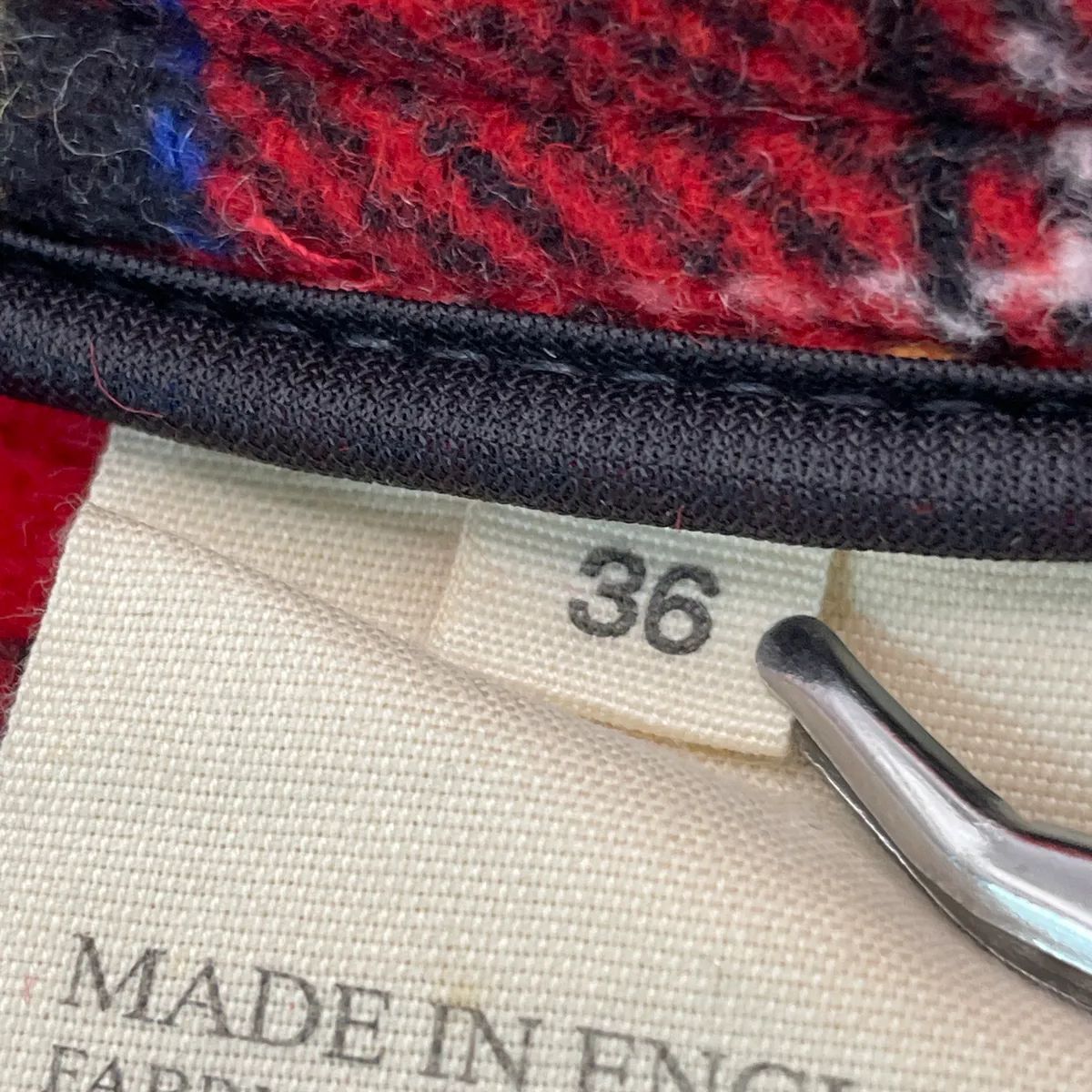美品】LONDON Tradition＊英国製 ダッフルコート 36 赤 ウール70