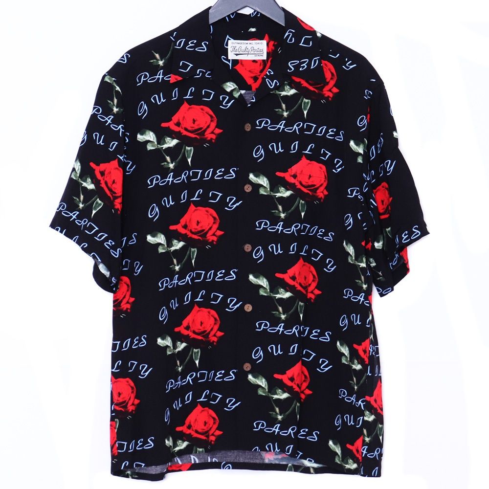 WACKO MARIA SHIRT S|S TYPE-4 Mサイズ ブラック 22 SS-WMS-HI 04