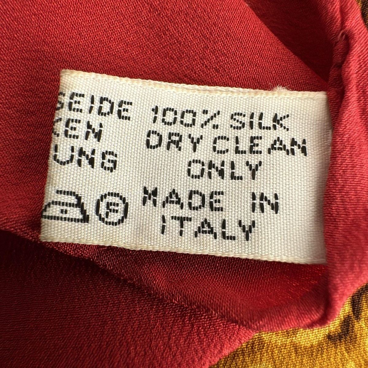 CHANEL(シャネル) スカーフ - ライトブラウン×レッド×ブラウン 花柄