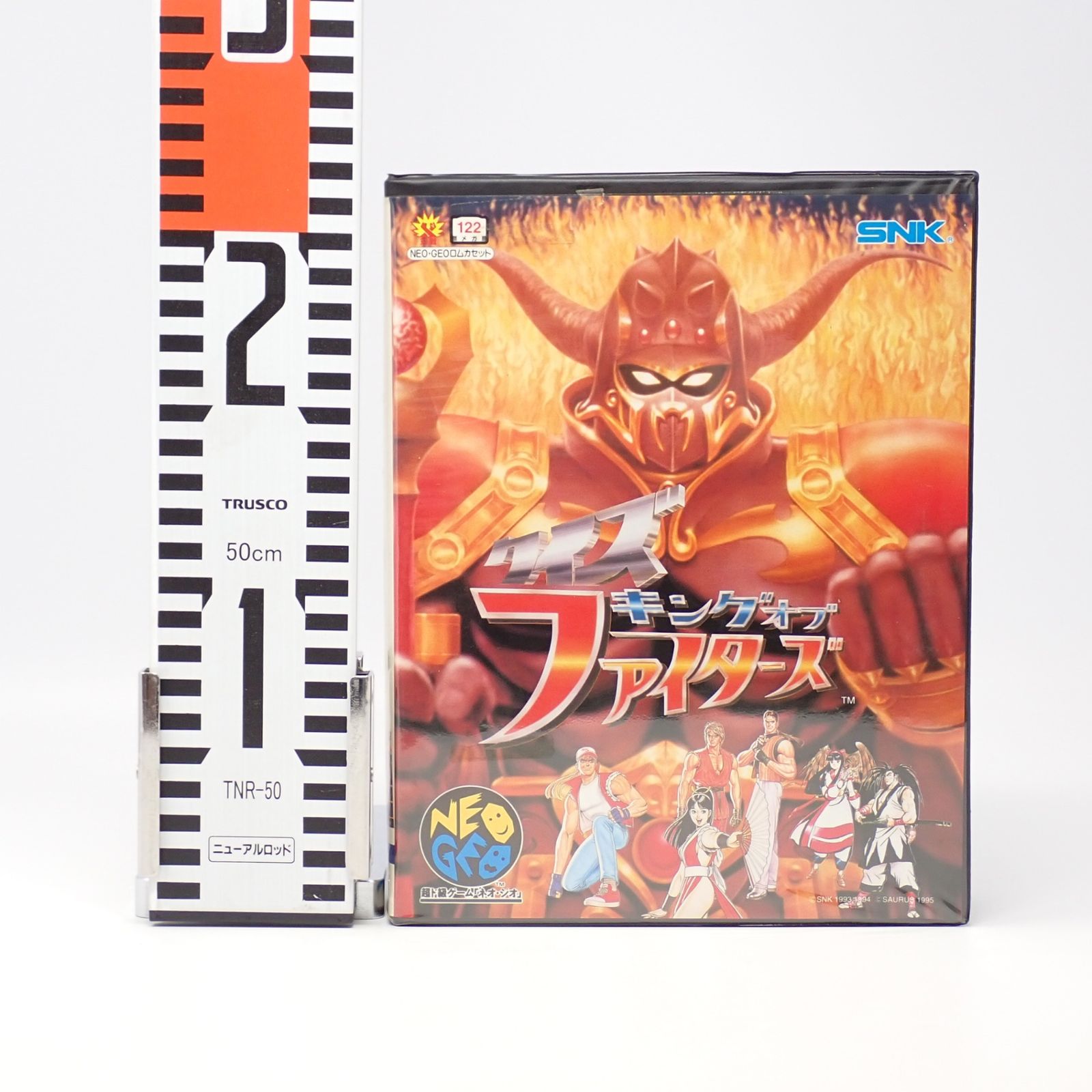 クイズ キング オブ ファイターズ ネオジオROM SNK ケース 説明書あり
