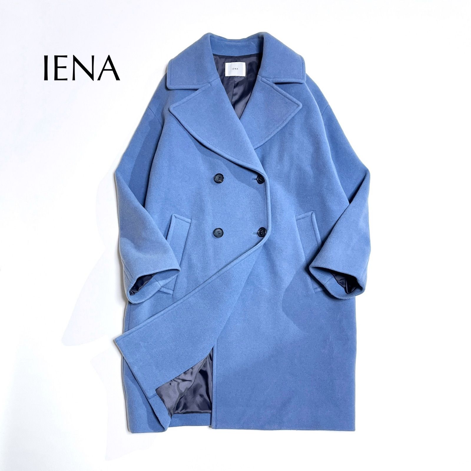 ck112a IENA ダブルモッサコート ウール コート コート 毛 ck112a IENA ダブルモッサコート ウール コート コート 毛