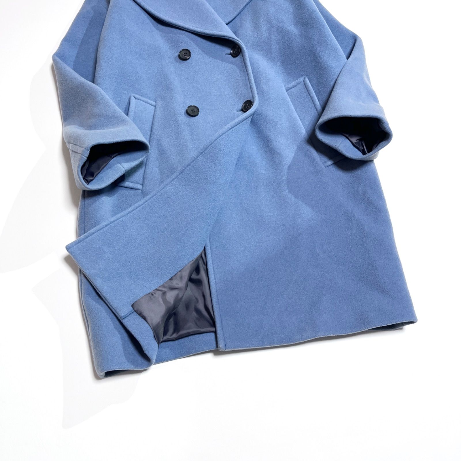 ck112a IENA ダブルモッサコート ウール コート コート 毛 アウター