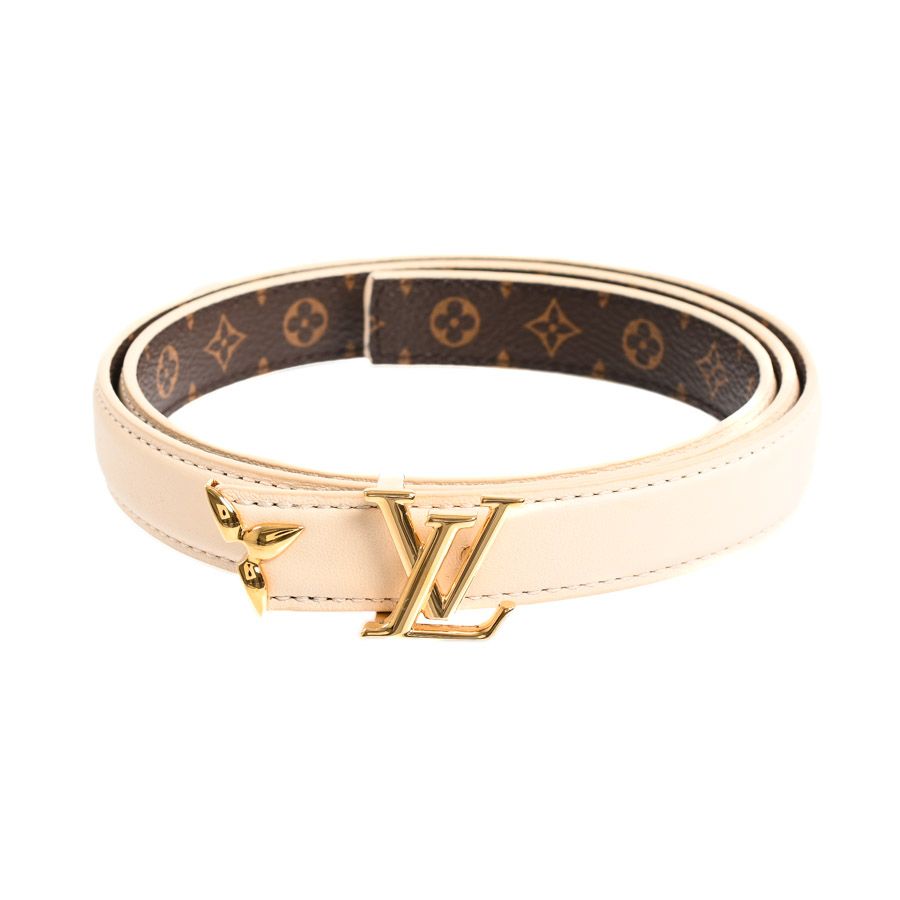 LOUIS VUITTON ルイヴィトン ベルト プリティーLV20MMリバーシブル