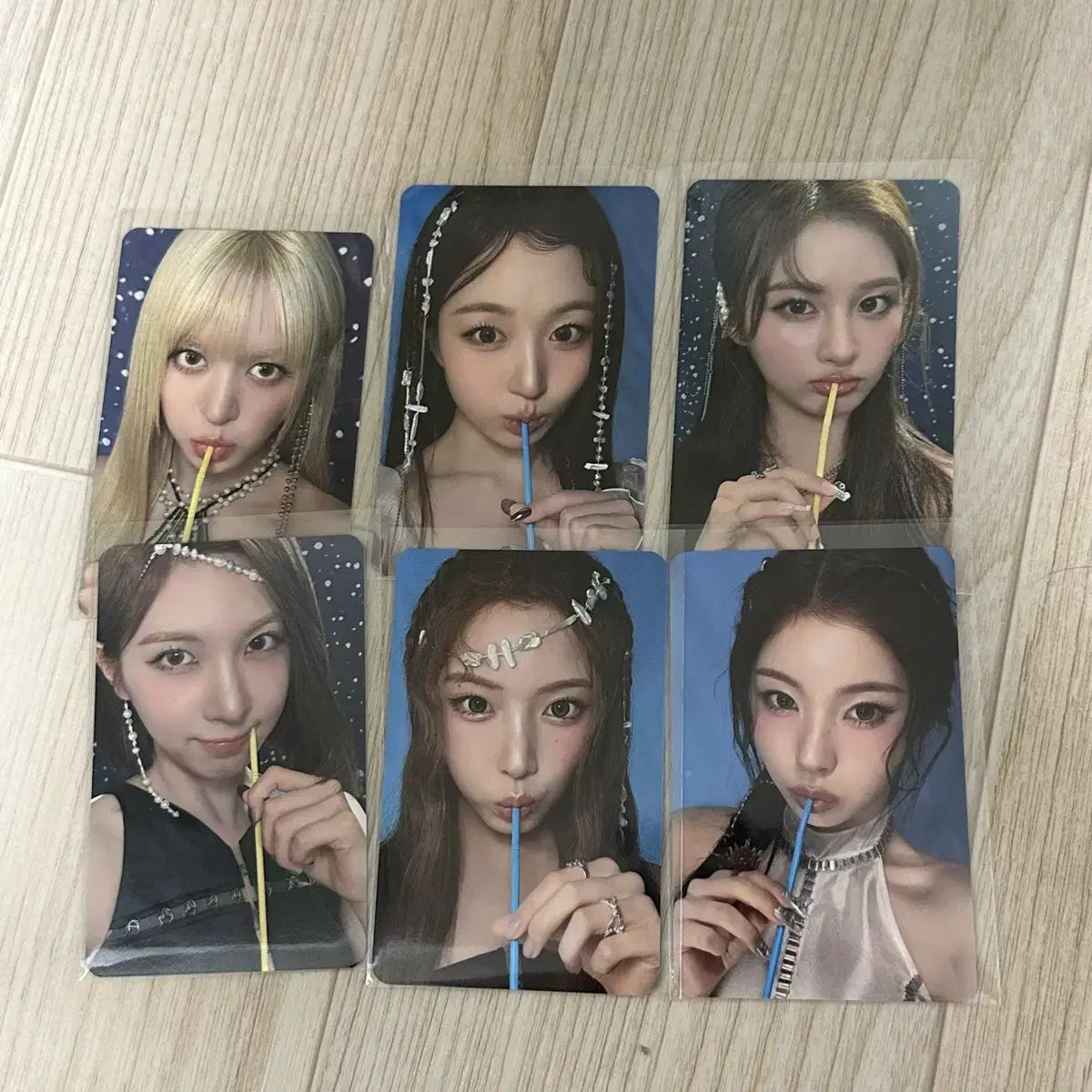 NMIXX（エンミックス・エンミ）ポップアップ入場トレカ set 6枚 一緒に