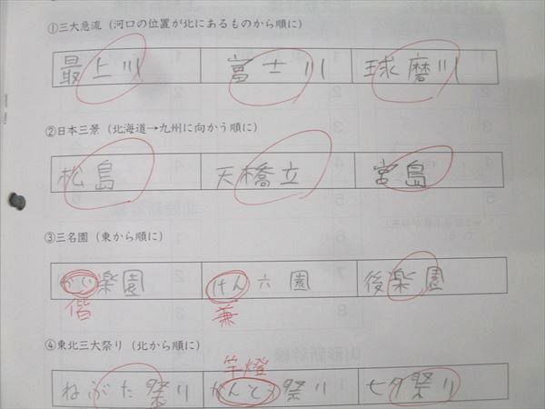NN志望校別コース | 早稲田アカデミー 小6 桜蔭の社会 2021年度 第