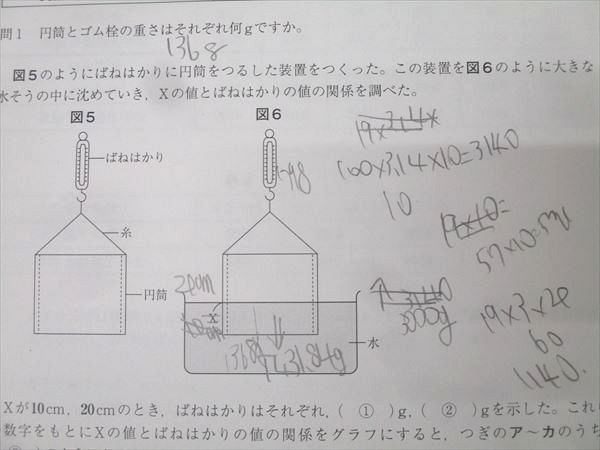 早稲田アカデミー NN桜蔭クラス 正月特訓・理科そっくりテスト(1)～(4