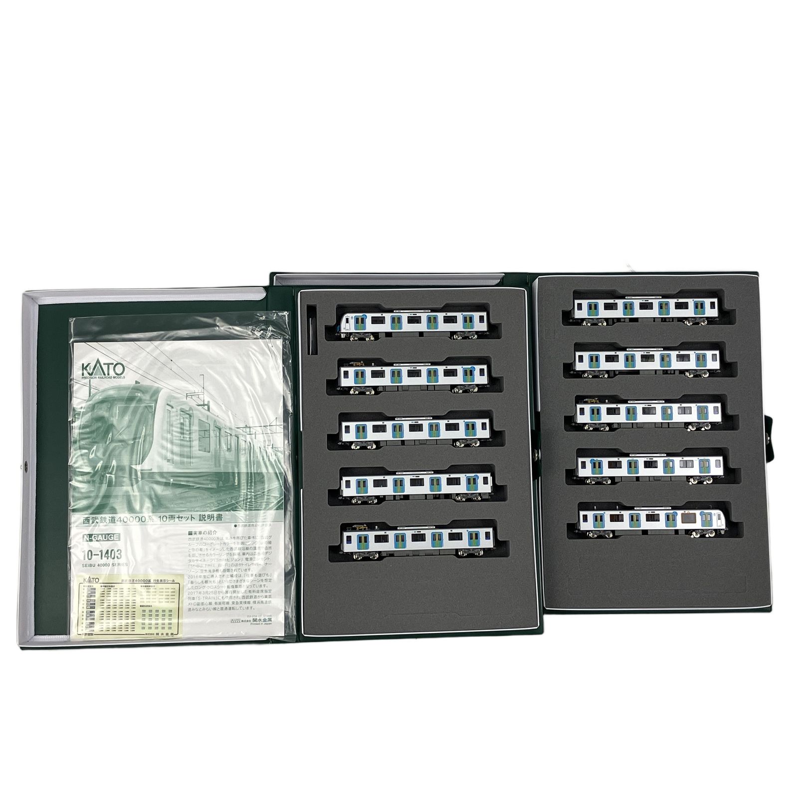 KATO 10-1403 西武鉄道 40000系 10両セット 鉄道模型 N 中古 Y10696556