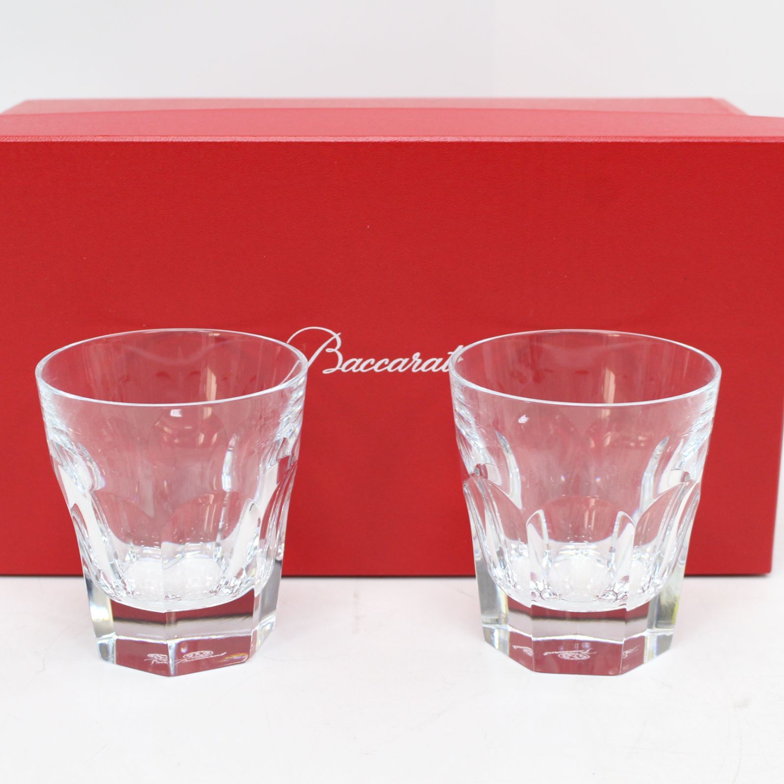 096 ♥|ペア Baccarat バカラ アルクール グラス タンブラー ロックグラス