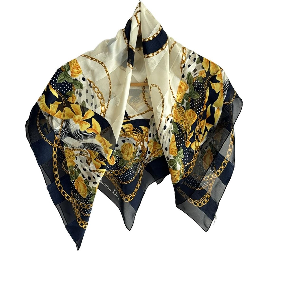 DIOR/ChristianDior(ディオール/クリスチャンディオール) スカーフ美品