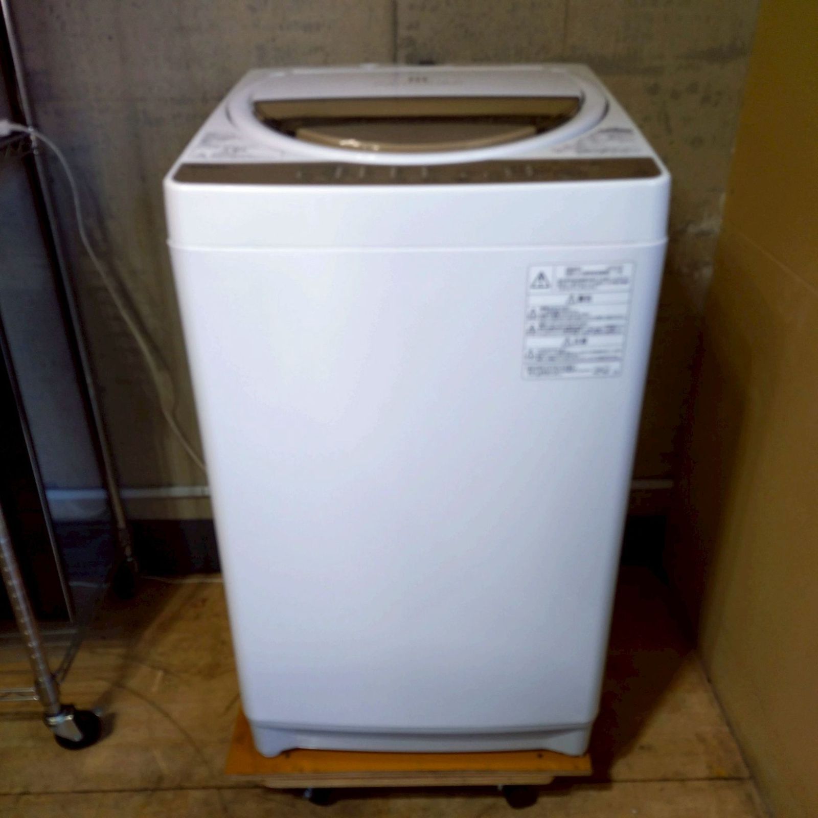 関東一円 東芝 TOSHIBA 全自動洗濯機 AW 7 G 8 BK 0 kg 2020年製 D 2366