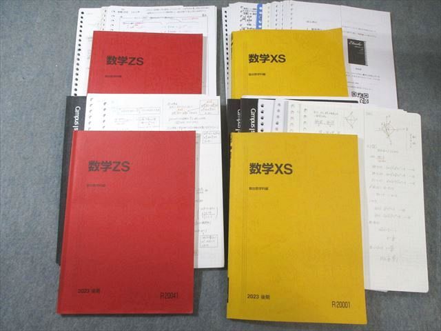 駿台 東大 京大 医学部コース 数学テキスト通年セット 2025 4冊 清史弘 小寺智也 松田梓 石川博也 上岡駿介他 085 L 0 D