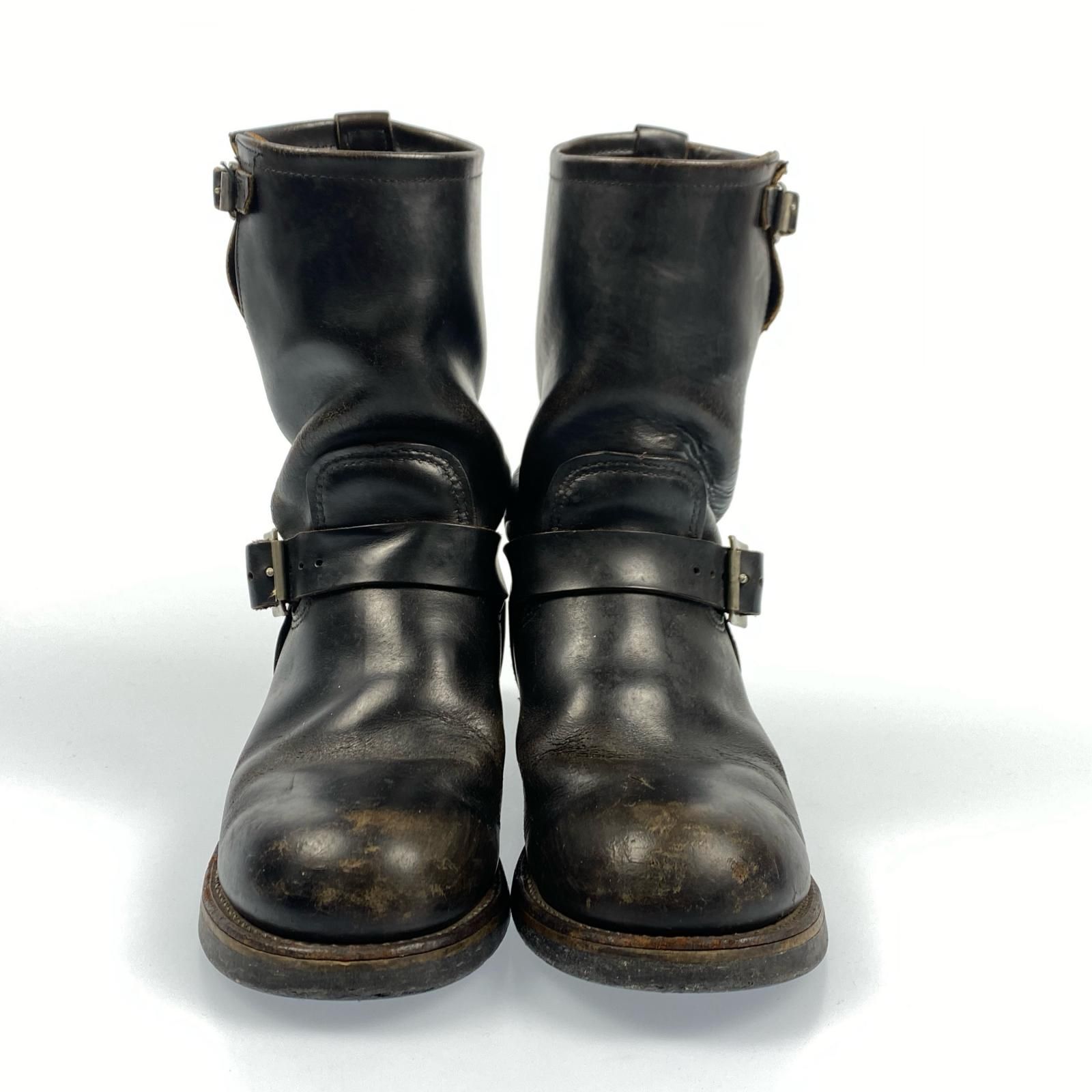 RED WING レッドウィング ブーツ ANSI Z 41 PT 91 エンジニアブーツ US 7.5 ブラック 127