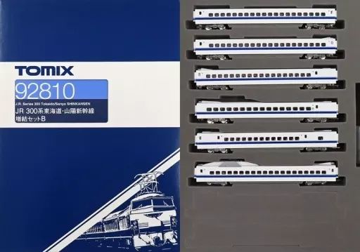 中古】鉄道模型 1/160 JR 300系 東海道・山陽新幹線 増結セットB(6両