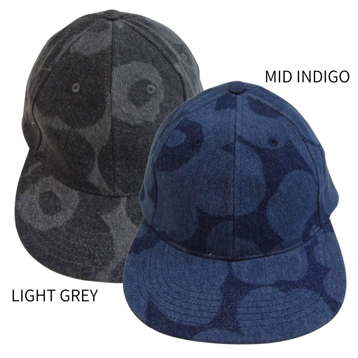 マリメッコ marimekko キャップ 帽子 ◆ Sakeisto Unikko ウニッコ ハット コットンデニム MA-789 MA-790