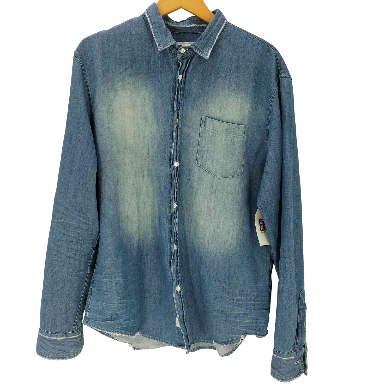 フランクアンドアイリーン Frank＆Eileen LUKE CORE INDIGO ルーク コア インディゴ シャツ メンズ import M