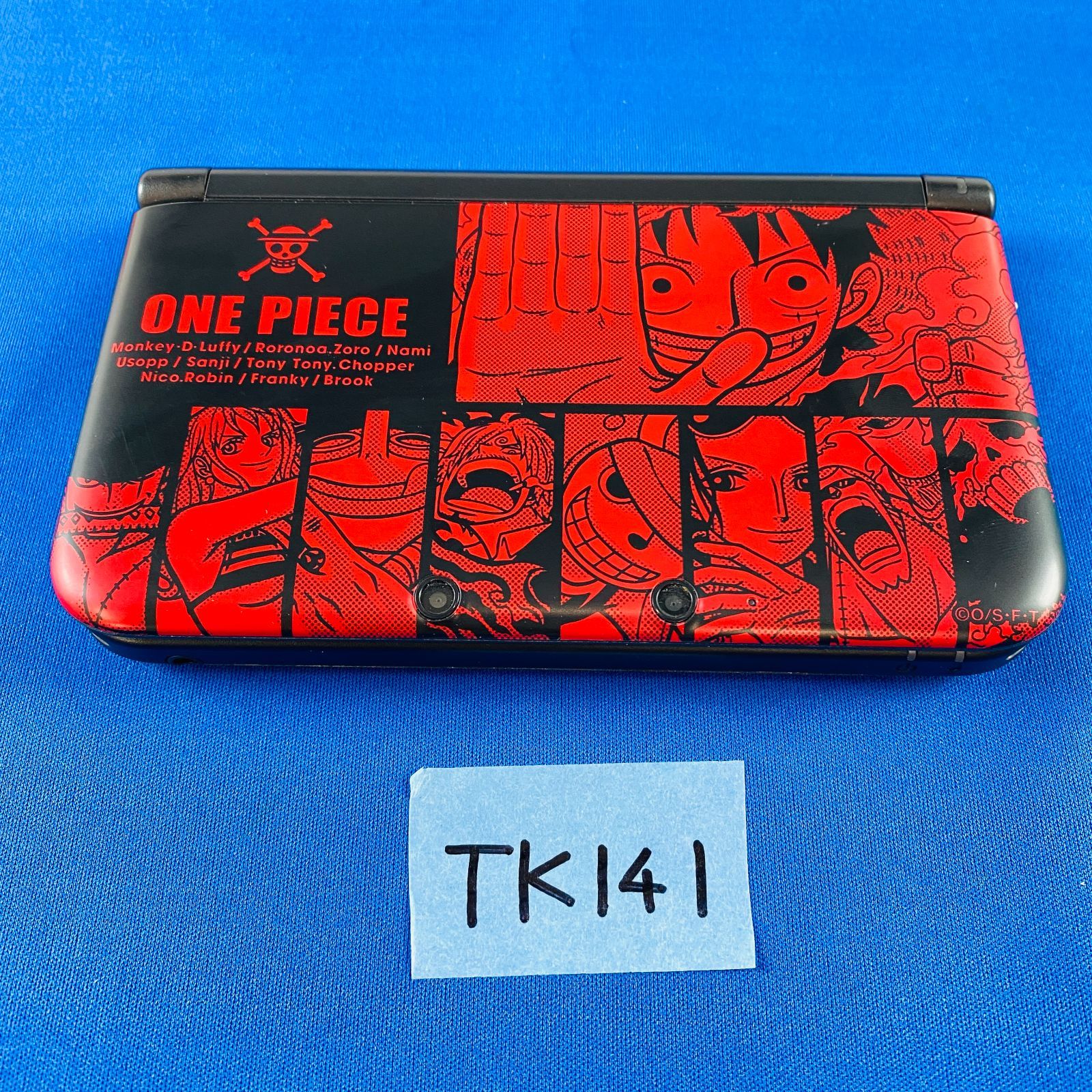 ◇TK141【美品】ニンテンドー 3DSLL 本体のみ ワンピース ONE PIECE