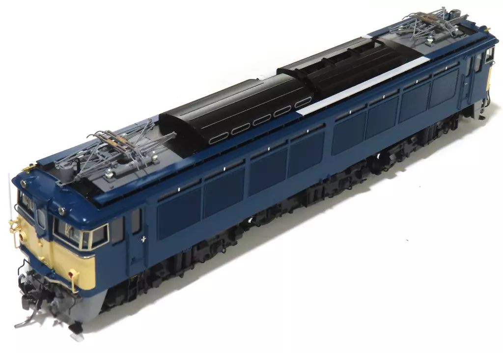 鉄道模型 HOゲージ 1 80 直流電気機関車 EF 63形2次型Cアンテナ付 青 クリーム 警戒色 12077