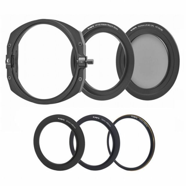KANI 角型フィルター レールウェイフォトセット 100 mm幅 鉄道撮影セット| 角形フィルター レンズフィルター