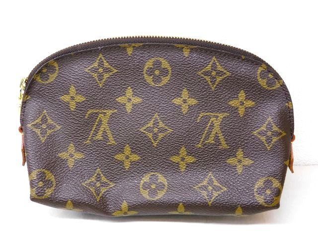 3 F ヴィトン M 47515 CA 1928 ポーチ 内側劣化あり ポシェット コスメティック モノグラム コスメポーチ Louis Vuitton 7 L