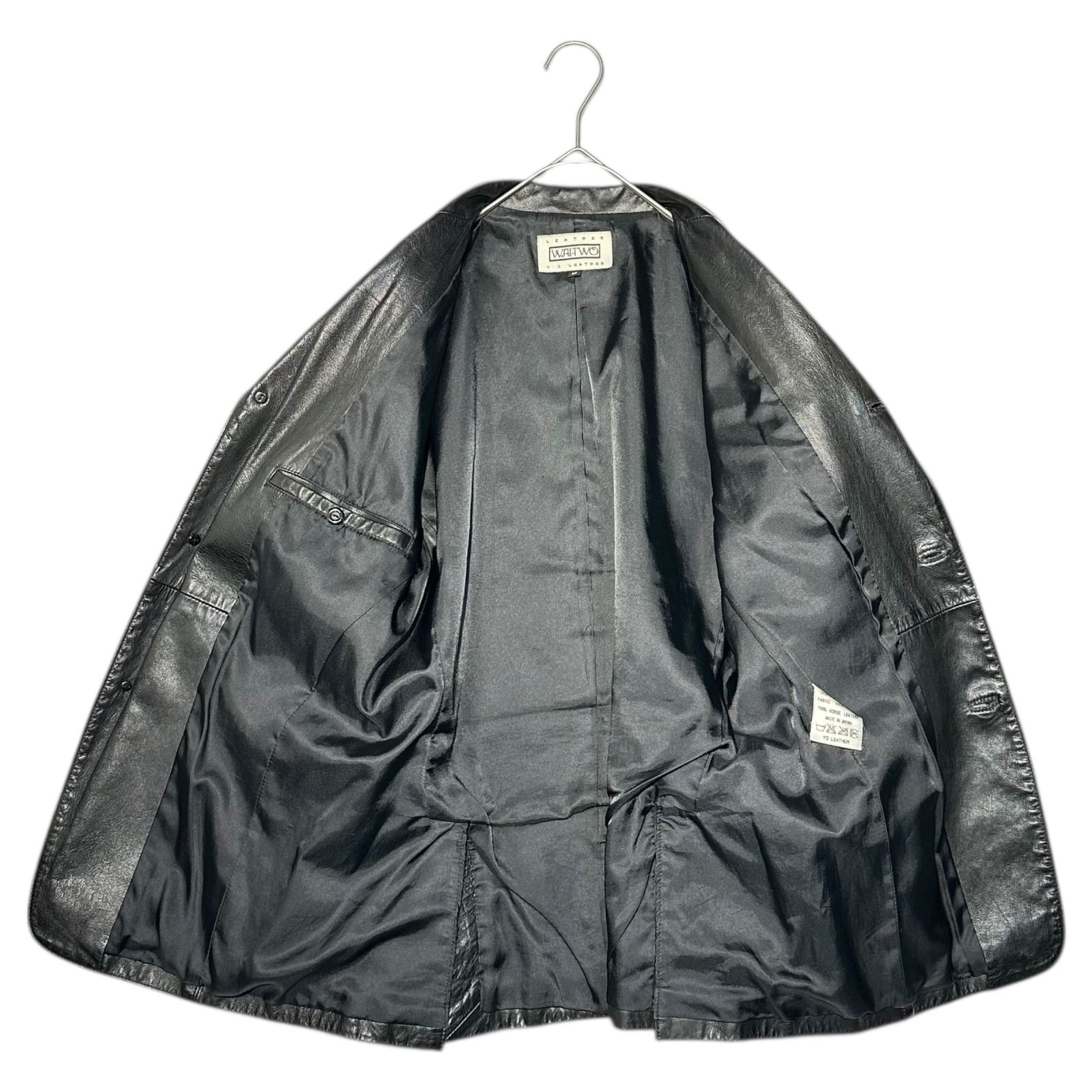 MEN'S TENORAS(ティノラス) HORSE LEATHER 3B TAILORED JACKET ホース
