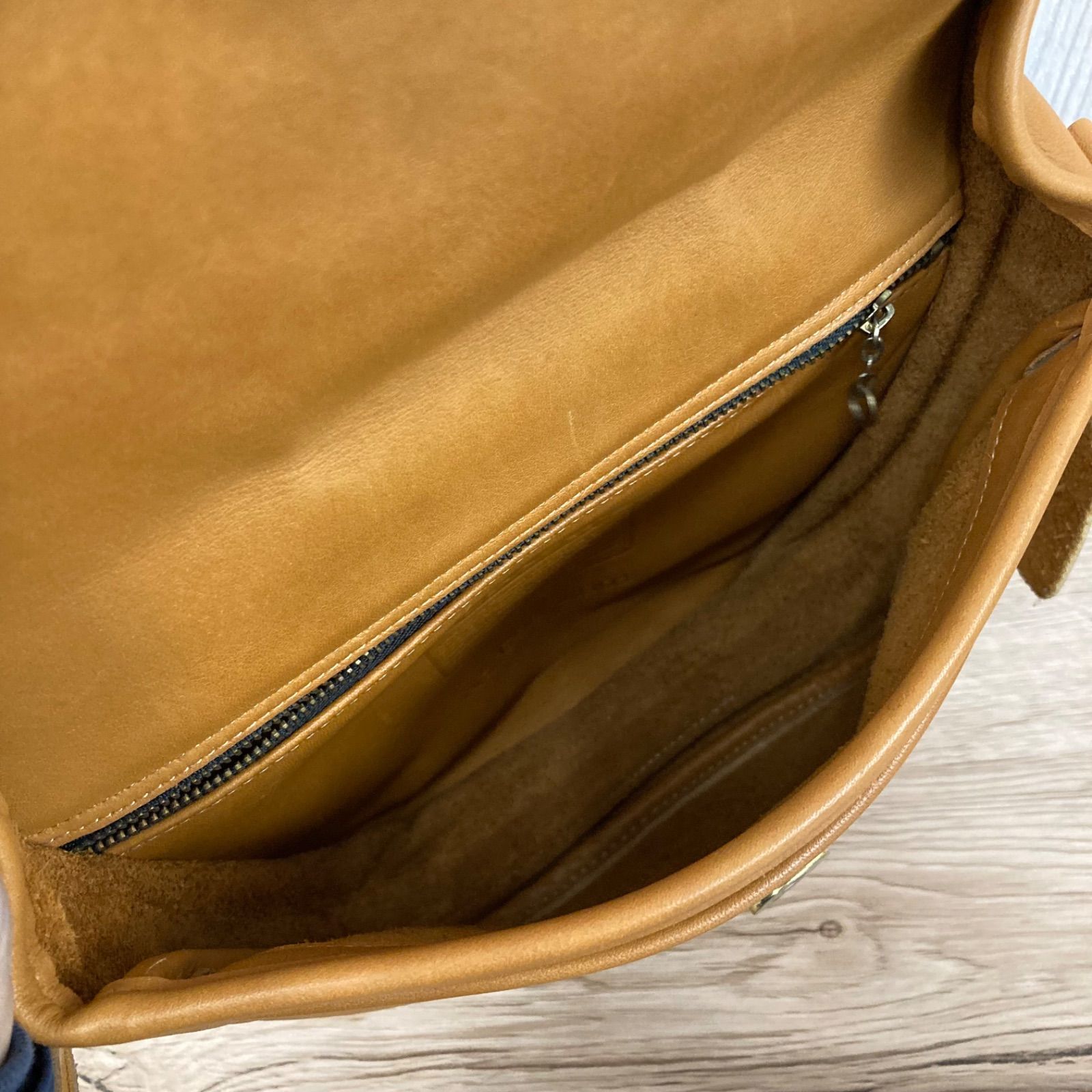 美品！COACH コーチ オールドコーチ 4801 キャメル ブラウン 