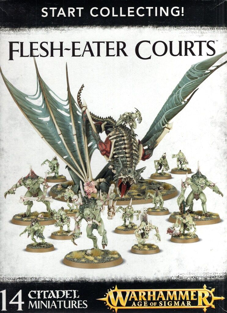 GAMESWORKSHOP WARHAMMER Age of Sigmar Flesh eater Courts Start Colleting!Flesh スタートコレクティングフレッシュイーターコート
