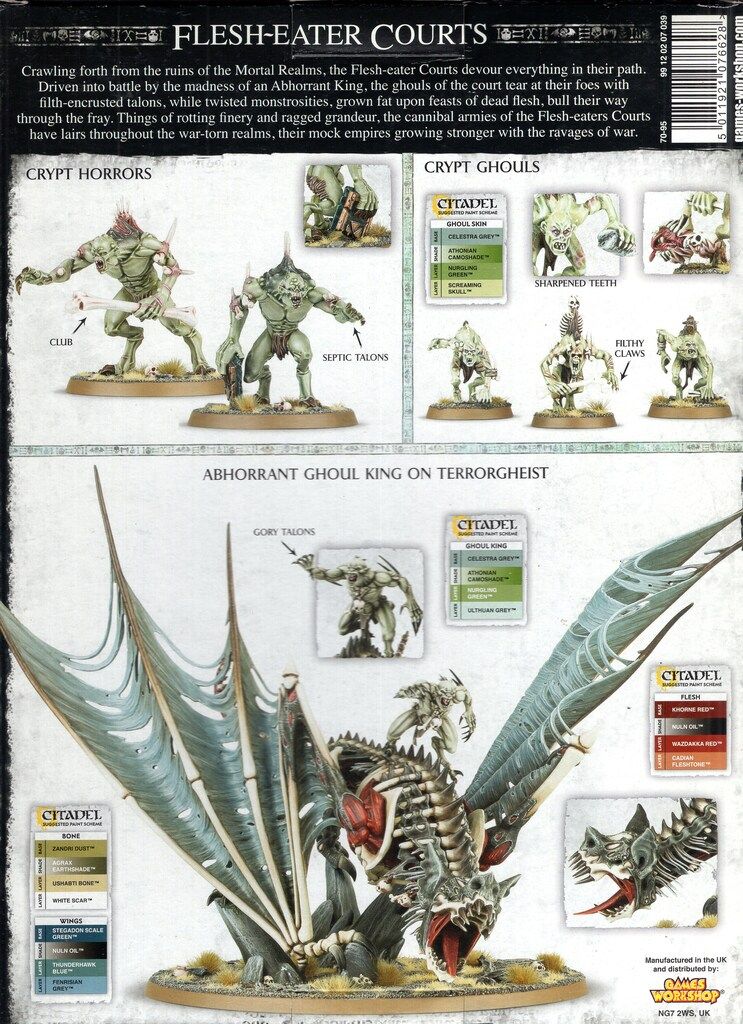 GAMESWORKSHOP WARHAMMER Age of Sigmar Flesh eater Courts Start Colleting!Flesh スタートコレクティングフレッシュイーターコート