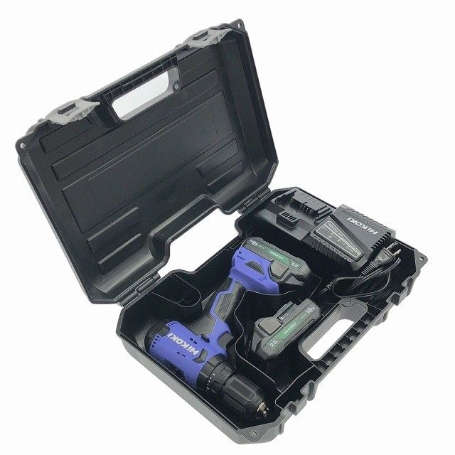 ♥品 HiKOKI ハイコーキ 18 V コードレス振動ドライバドリル FDV DA 2 BG バッテリー 充電器 ケース付119761
