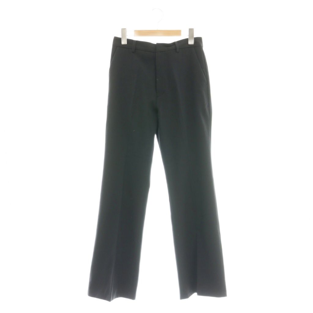 エーピーストゥディオ AP STUDIO アパルトモン 24 SS リネンミックスパンツ フ パンツ 38 ブラック |DF OS