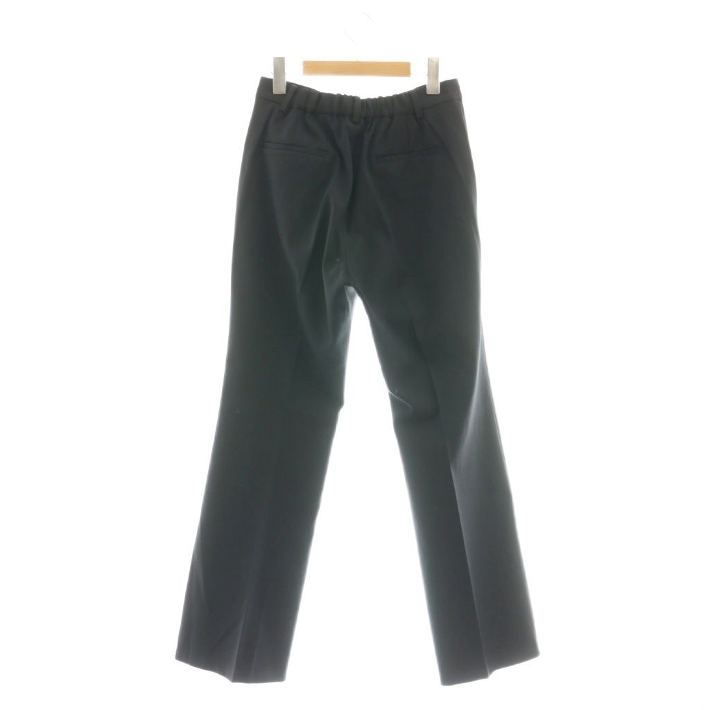 エーピーストゥディオ AP STUDIO アパルトモン 24 SS リネンミックスパンツ フ パンツ 38 ブラック DF OS