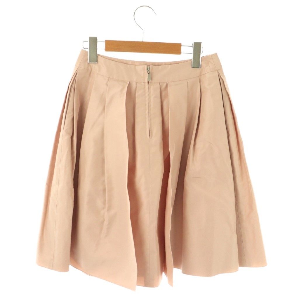 FOXEY フレアスカート　ピンク　38 フォクシー FOXEY シルクフレアスカート サテン 38 ピンク 32072 /CX