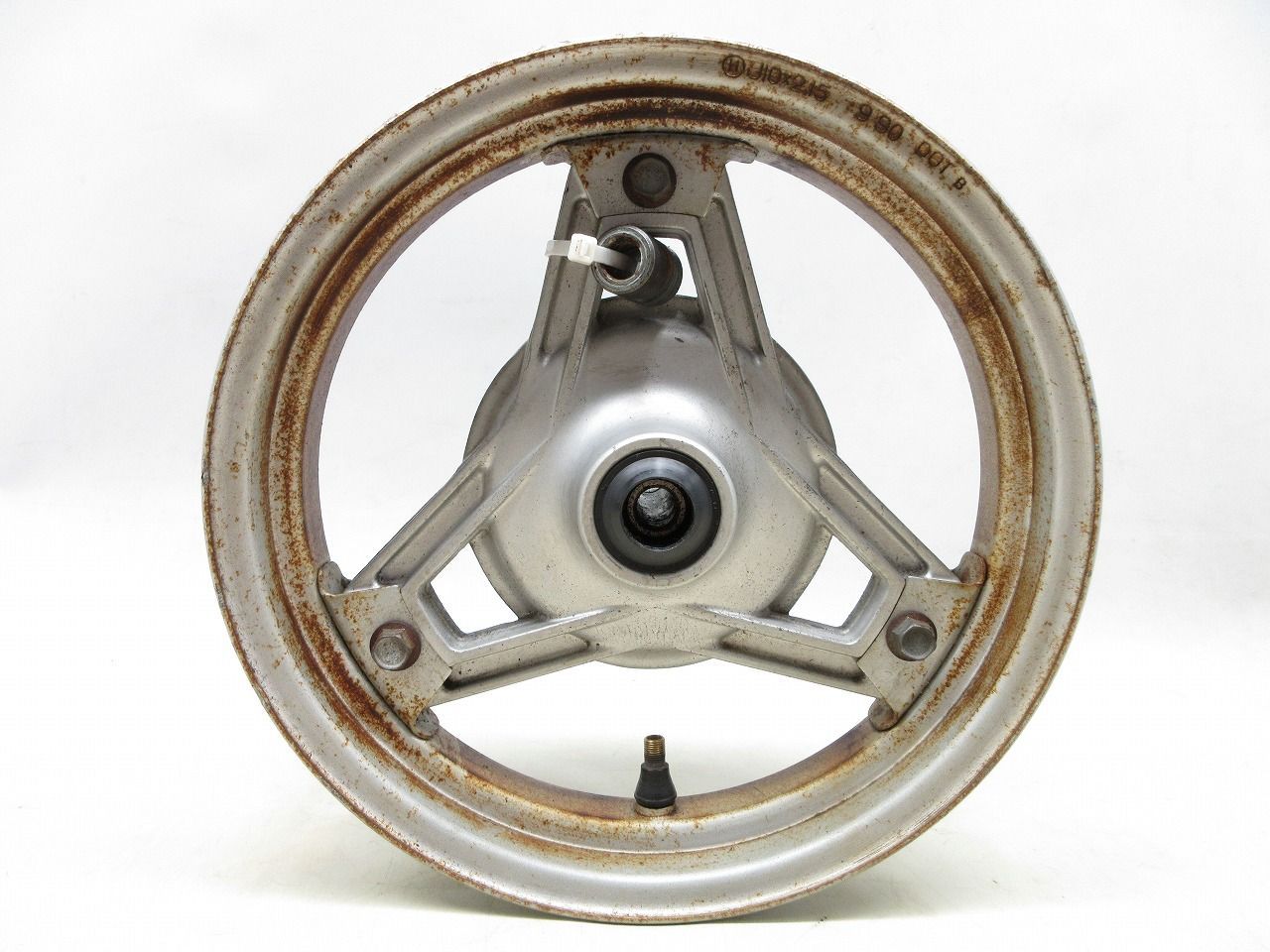 シャリー50 12 V フロントホイール 2 15 10 バイク部品